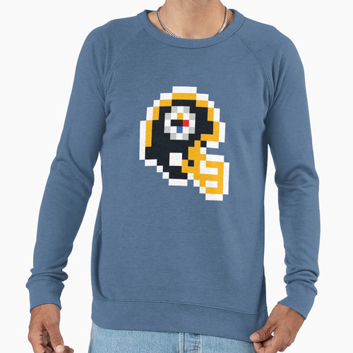 Pittsburgh Steelers 8 Bit Football Sweatshirt - Custom Art Print Men Women - T-Shirt, Sweatshirt, Hoodie
