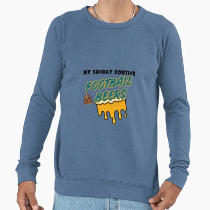 Jaguars My Sunday Routine Football Sweatshirt - Streetwear Style Unisex - T-Shirt, Sweatshirt, Hoodie