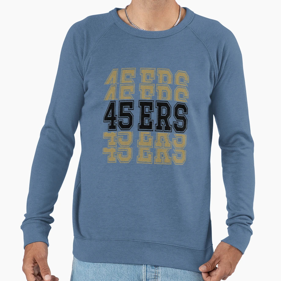 45 Ers 45Ers Logo 45Ers Gifts Gift 45Ers Sweatshirt - Trendy Graphic Unisex - T-Shirt, Sweatshirt, Hoodie