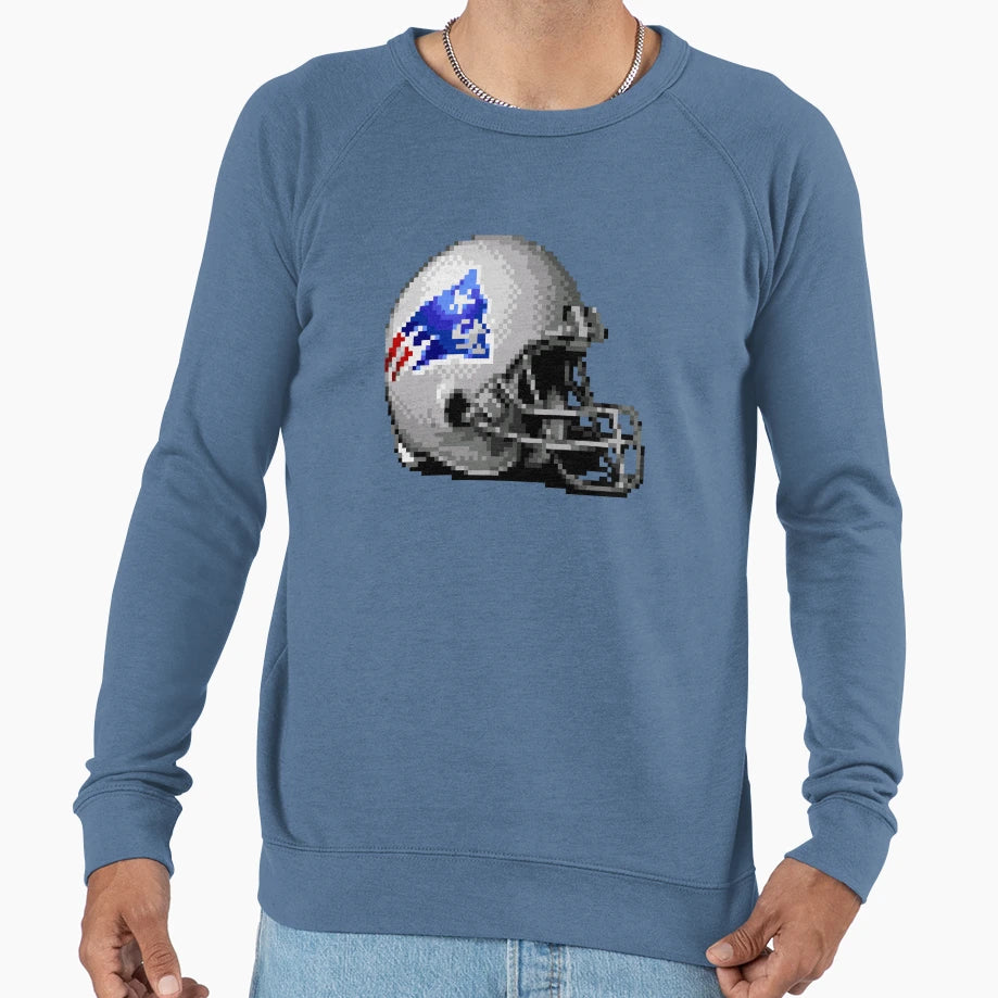 Patriots Helmet Sprite Sweatshirt - Streetwear Style for Adults - T-Shirt, Sweatshirt, Hoodie