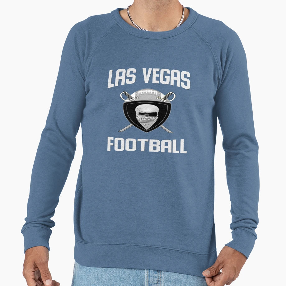 Las Vegas Football Mens Womens Fan Sweatshirt - Custom Art Print Men Women - T-Shirt, Sweatshirt, Hoodie