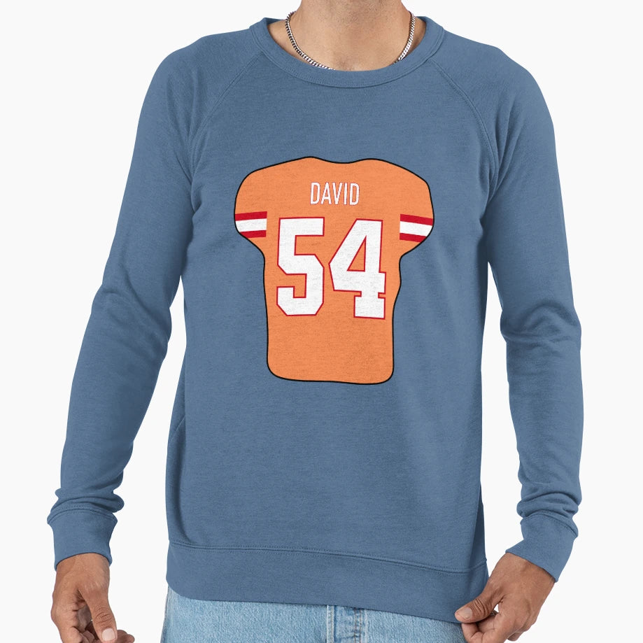 Lavonte David Jersey Sweatshirt - Fun Novelty Design Unisex - T-Shirt, Sweatshirt, Hoodie