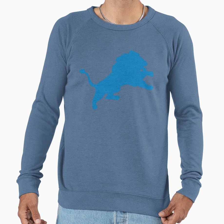 Detroit Lions Sweatshirt - Casual Everyday Wear for Adults - T-Shirt, Sweatshirt, Hoodie