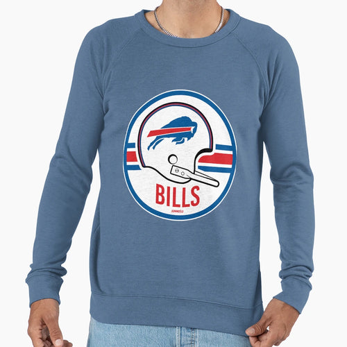Bison Billy Football Sweatshirt - Graphic Print Unisex - T-Shirt, Sweatshirt, Hoodie