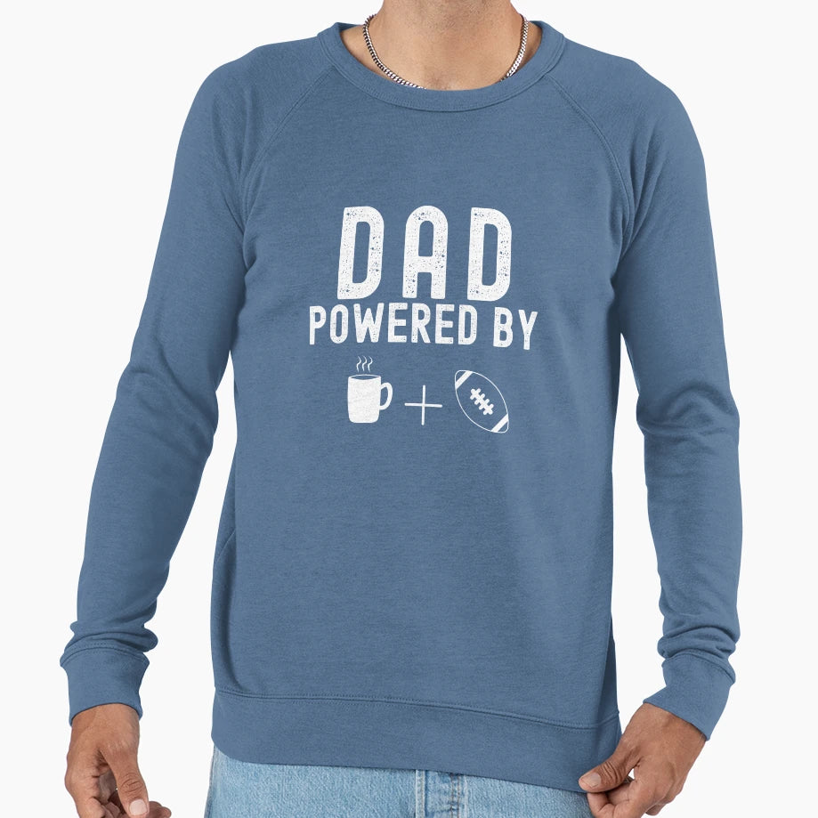 Dad Powered Sweatshirt - Custom Art Print Unisex - T-Shirt, Sweatshirt, Hoodie
