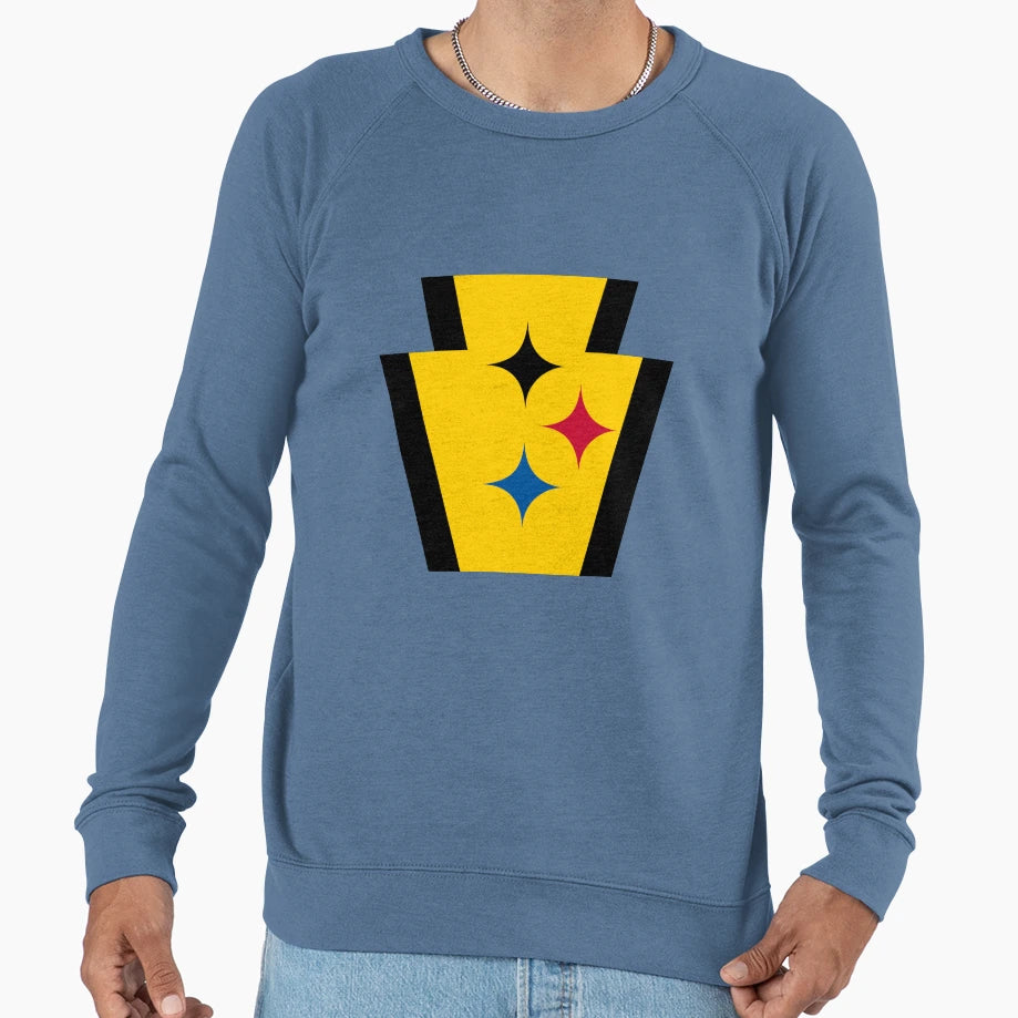 Pittsburgh Keystone Sweatshirt - Minimalist Print Unisex - T-Shirt, Sweatshirt, Hoodie