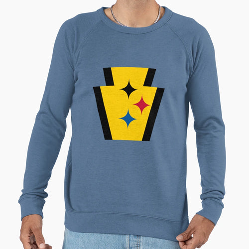 Pittsburgh Keystone Sweatshirt - Minimalist Print Unisex - T-Shirt, Sweatshirt, Hoodie