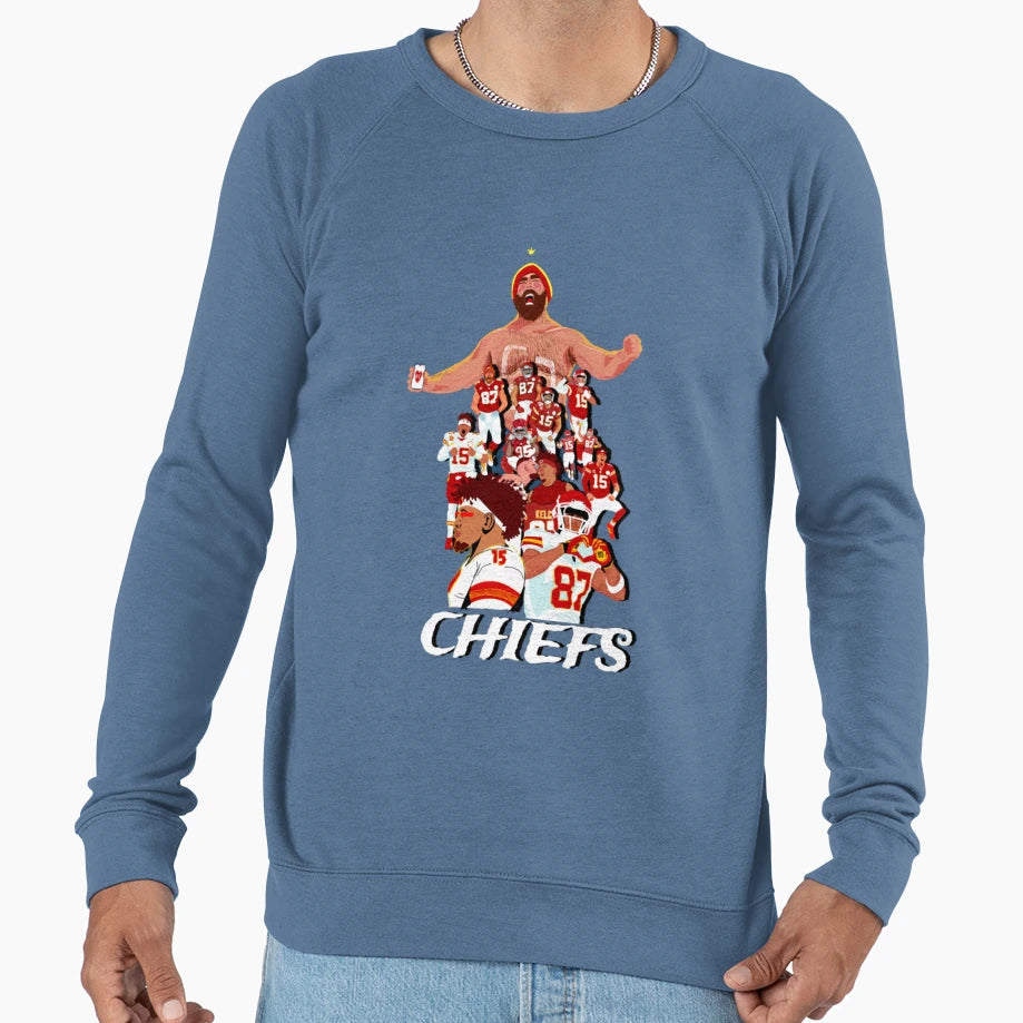 Kansas City Chiefs Sweatshirt - Casual Everyday Wear Unisex - T-Shirt, Sweatshirt, Hoodie