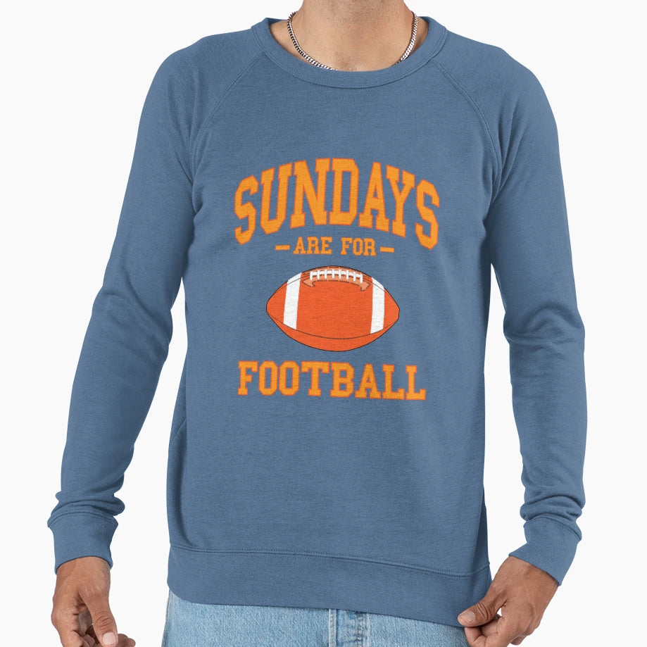 Sundays Are Football Sweatshirt - Unique Graphic for Adults - T-Shirt, Sweatshirt, Hoodie