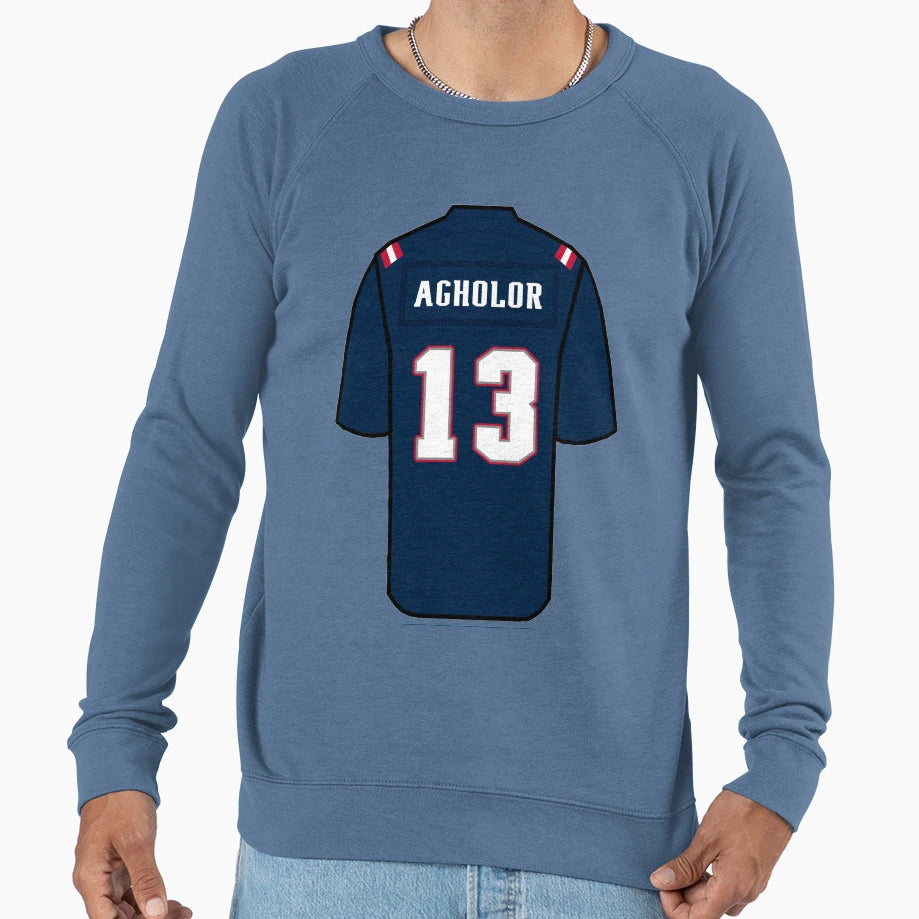 Agholor Pats Sweatshirt - Custom Art Print for Adults - T-Shirt, Sweatshirt, Hoodie