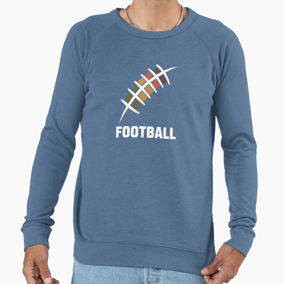 Football Laces Sweatshirt - Minimalist Print Unisex - T-Shirt, Sweatshirt, Hoodie