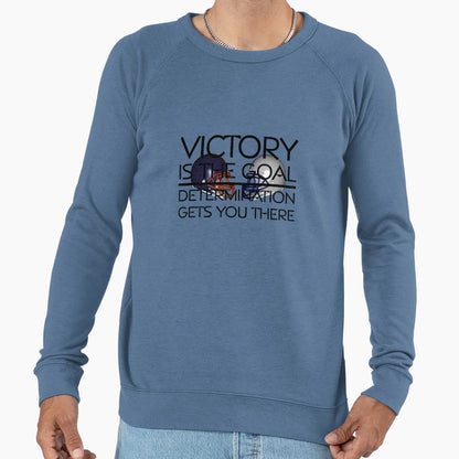 Football Victory Slogan Sweatshirt - Aesthetic Graphic Men Women - T-Shirt, Sweatshirt, Hoodie