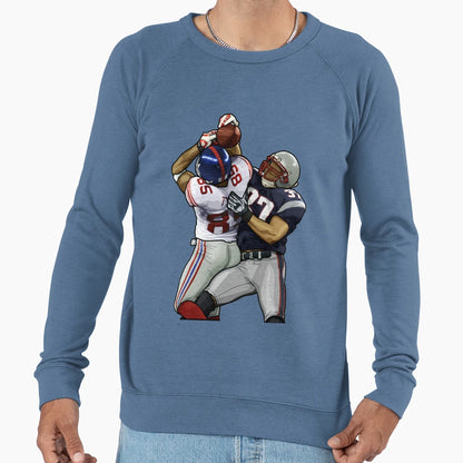 David Tyree Helmet Catch Sweatshirt - Streetwear Style for Adults - T-Shirt, Sweatshirt, Hoodie