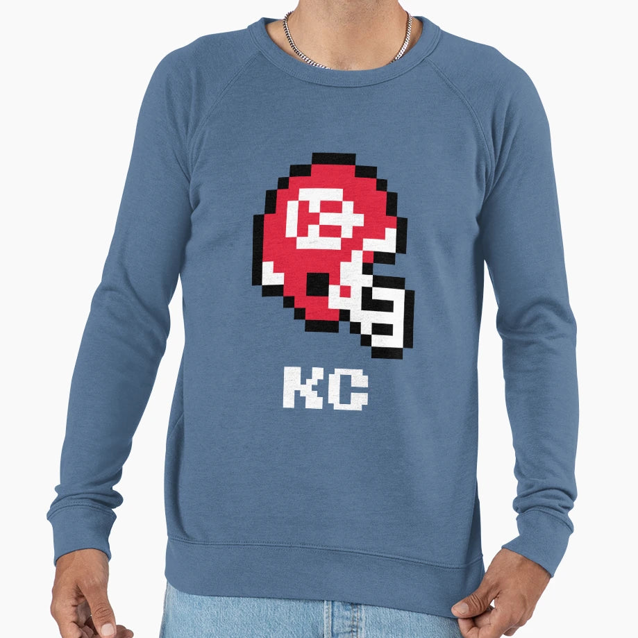 Kansas City Chiefs Tecmo Super Sweatshirt - Novelty Apparel for Adults - T-Shirt, Sweatshirt, Hoodie