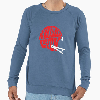 Kansas City Helmet Sweatshirt - Custom Art Print Men Women - T-Shirt, Sweatshirt, Hoodie