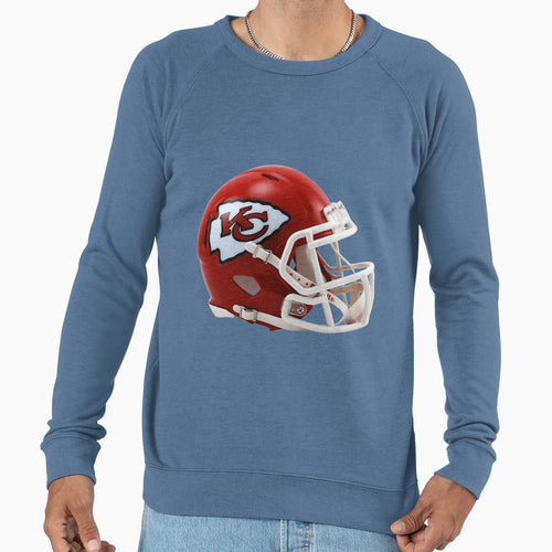 Helmet Chiefs Icon Sweatshirt - Casual Everyday Wear for Adults - T-Shirt, Sweatshirt, Hoodie