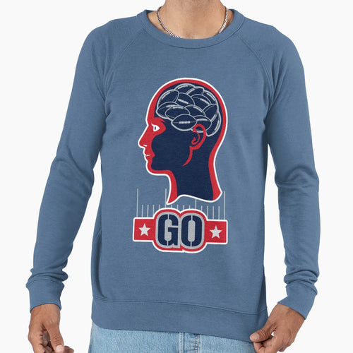 American Football My Brain Sweatshirt - Aesthetic Graphic Unisex - T-Shirt, Sweatshirt, Hoodie