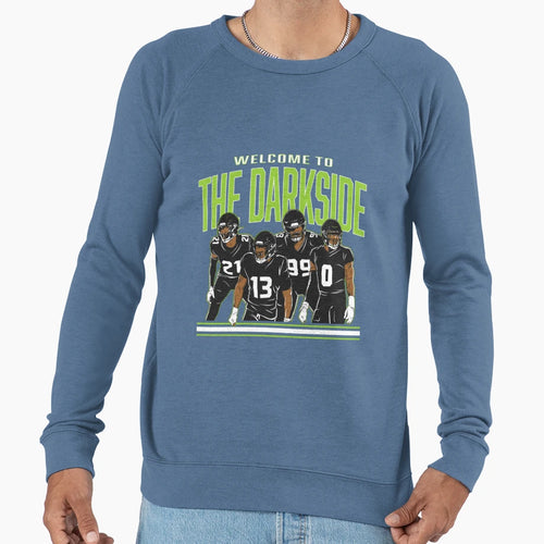 Welcomee To Darkk Sidee Seattlee Sweatshirt - Graphic Print Men Women - T-Shirt, Sweatshirt, Hoodie