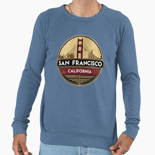 San Francisco California Sweatshirt - Unique Graphic Unisex - T-Shirt, Sweatshirt, Hoodie