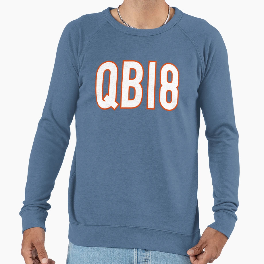 Qb18 Chicago White Sweatshirt - Custom Art Print Men Women - T-Shirt, Sweatshirt, Hoodie