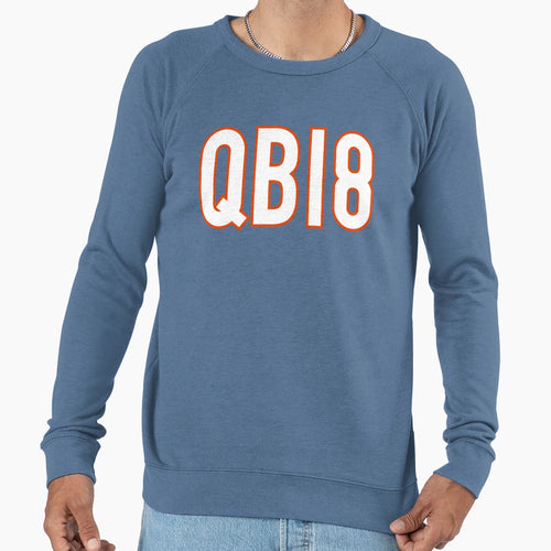 Qb18 Chicago White Sweatshirt - Custom Art Print Men Women - T-Shirt, Sweatshirt, Hoodie