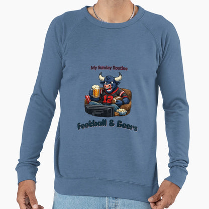 Houston Texans Sunday Routine T-Shirt - Streetwear Style for Adults - T-Shirt, Sweatshirt, Hoodie