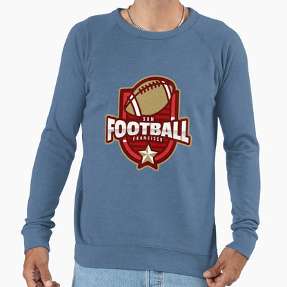 San Francisco Football Sweatshirt - Casual Everyday Wear Unisex - T-Shirt, Sweatshirt, Hoodie