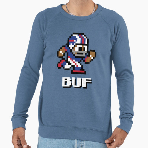 Buffalo Bills Tecmo Super Bowl Sweatshirt - Minimalist Print Men Women - T-Shirt, Sweatshirt, Hoodie