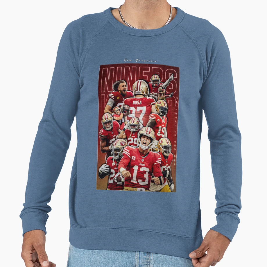 49Ers American Football Sweatshirt - Casual Everyday Wear Unisex - T-Shirt, Sweatshirt, Hoodie