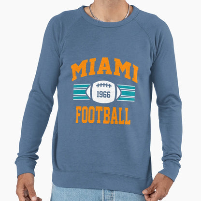 Miami Football Athletic Sweatshirt - Casual Everyday Wear for Adults - T-Shirt, Sweatshirt, Hoodie