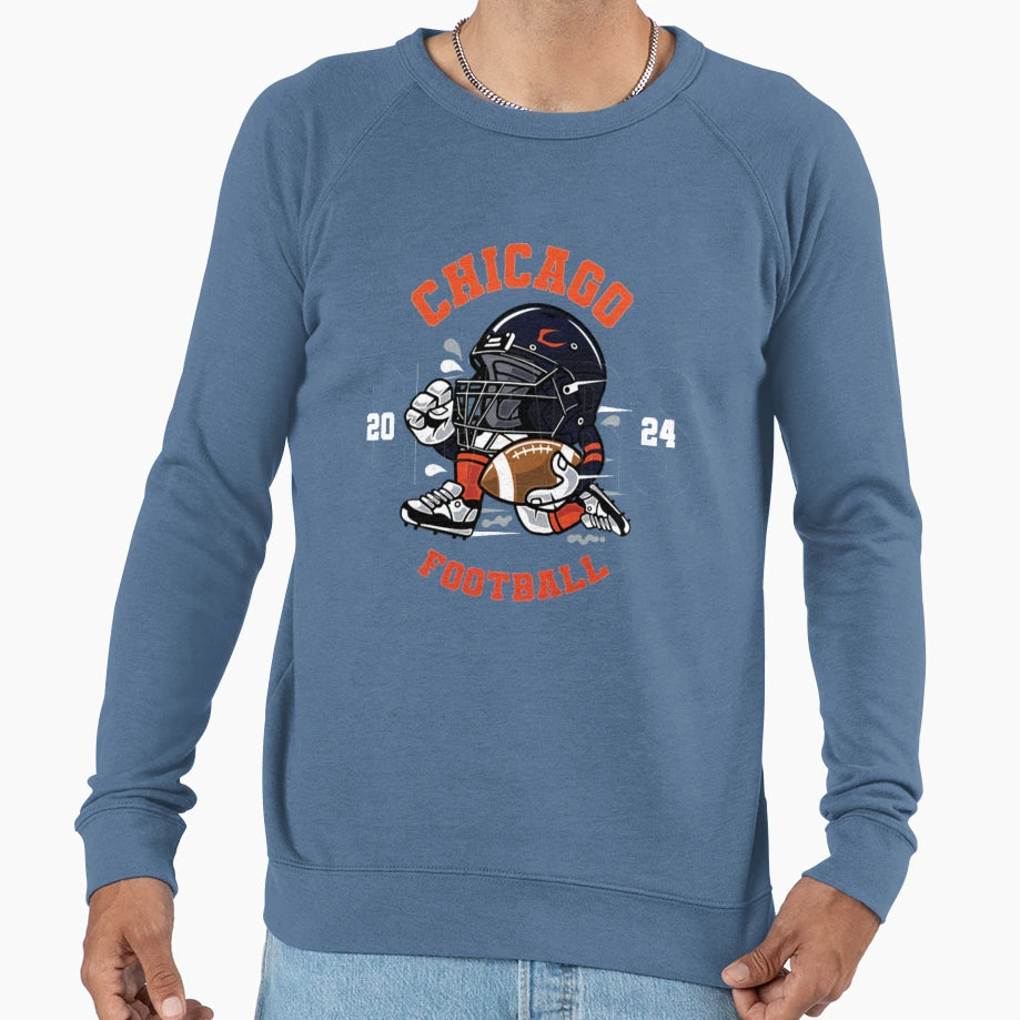 Chicago Bears Chicago Football 2 Sweatshirt - Unique Graphic for Adults - T-Shirt, Sweatshirt, Hoodie