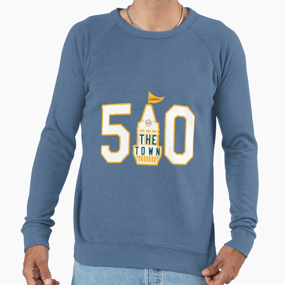 510 Oakland Baseball Sweatshirt - Streetwear Style for Adults - T-Shirt, Sweatshirt, Hoodie