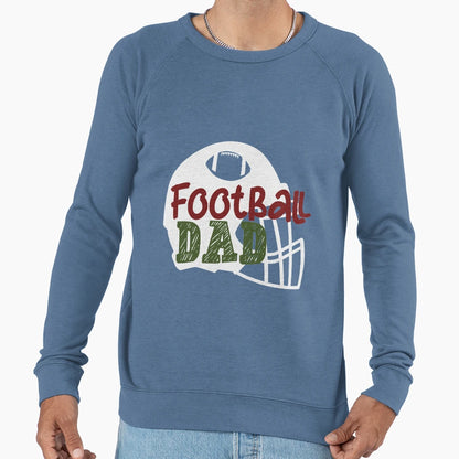 Football Dad Sweatshirt - Custom Art Print for Adults - T-Shirt, Sweatshirt, Hoodie