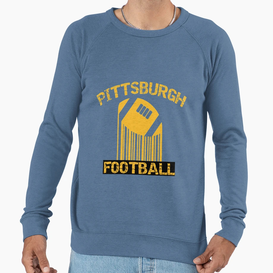 Pittsburgh Football Sweatshirt - Trendy Graphic Men Women - T-Shirt, Sweatshirt, Hoodie