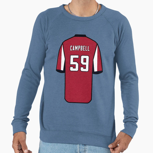 De X27 Vondre Campbell Jersey Sweatshirt - Custom Art Print for Adults - T-Shirt, Sweatshirt, Hoodie
