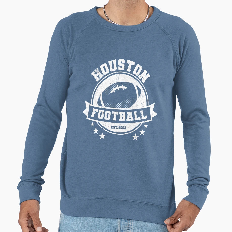 Houstan Football Team Team Play Offs Sweatshirt - Trendy Graphic Men Women - T-Shirt, Sweatshirt, Hoodie