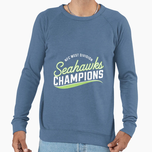 Seattle Football Champs Nfc West Sweatshirt - Novelty Apparel for Adults - T-Shirt, Sweatshirt, Hoodie