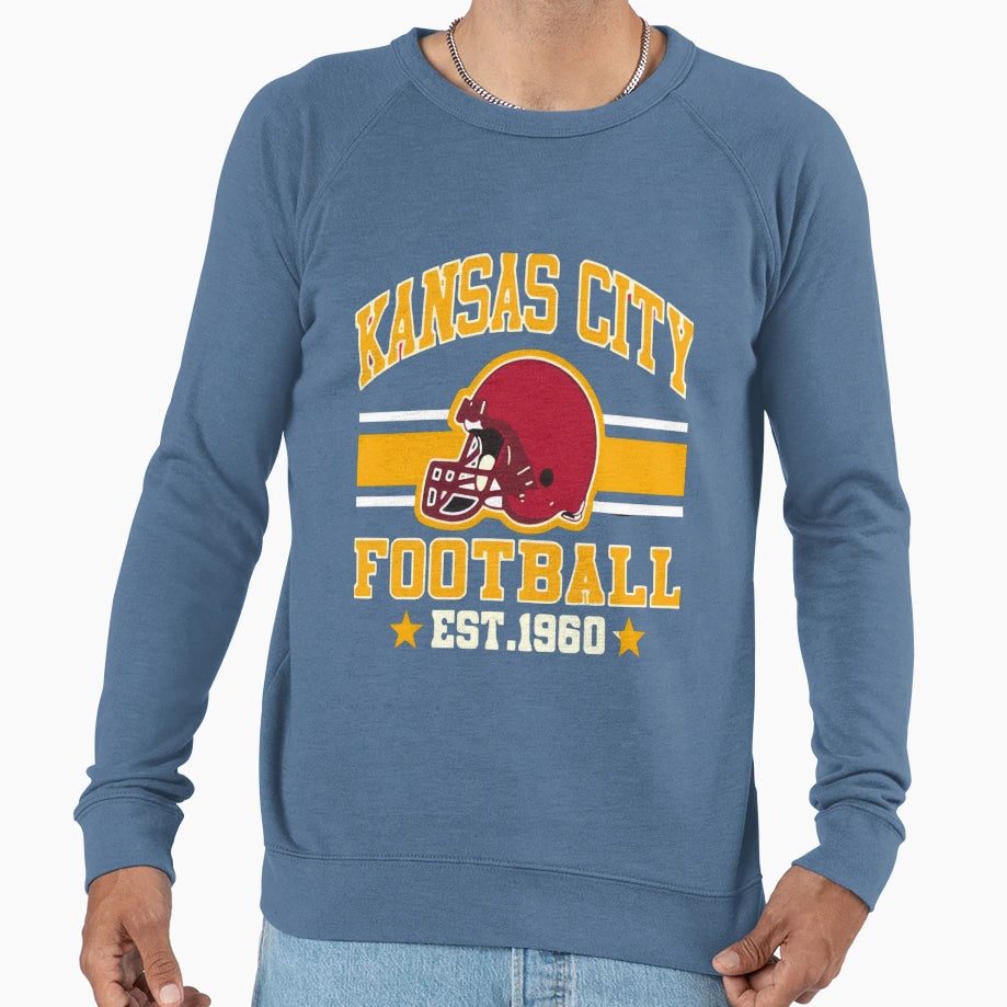 Art Kansas City Chiefs Sweatshirt - Streetwear Style for Adults - T-Shirt, Sweatshirt, Hoodie
