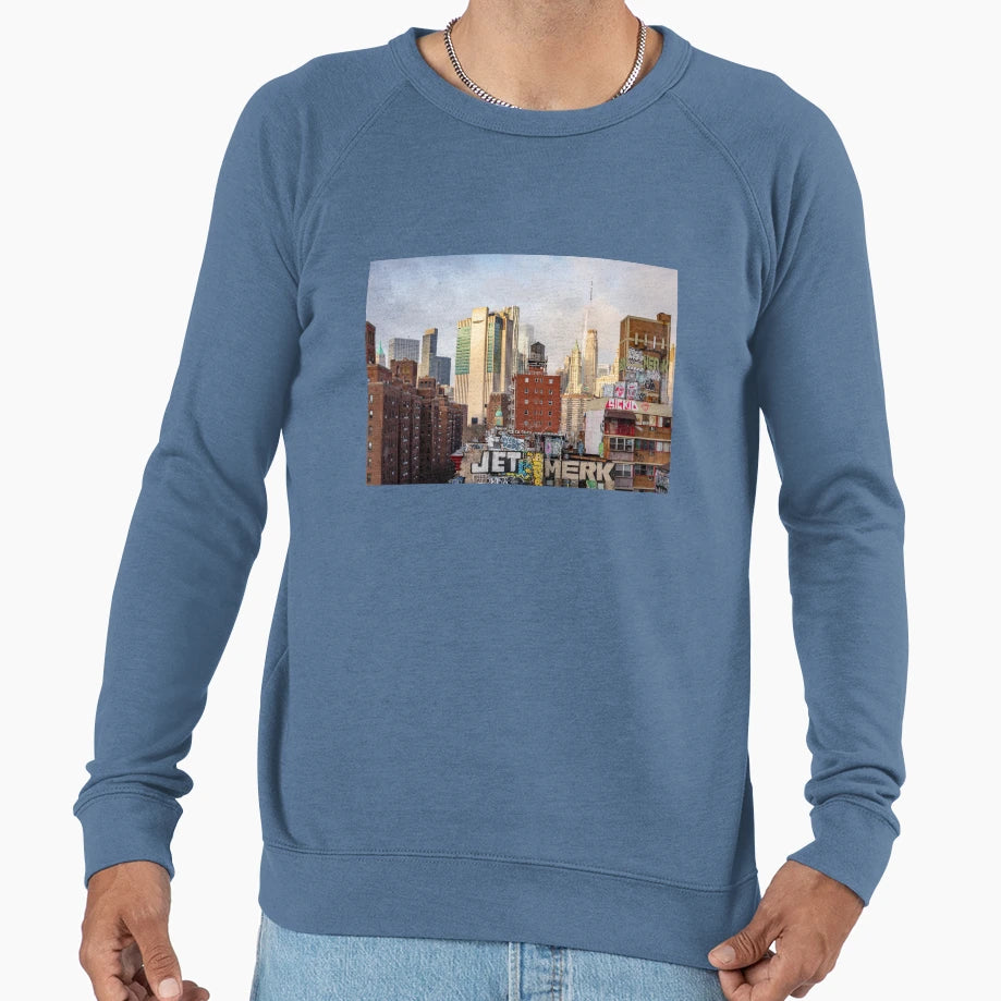 New York City Skyline Photography Sweatshirt - Graphic Print Men Women - T-Shirt, Sweatshirt, Hoodie