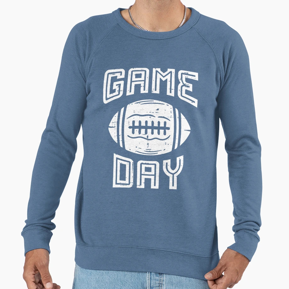 American Football Game Day Sports Sweatshirt - Novelty Apparel for Adults - T-Shirt, Sweatshirt, Hoodie