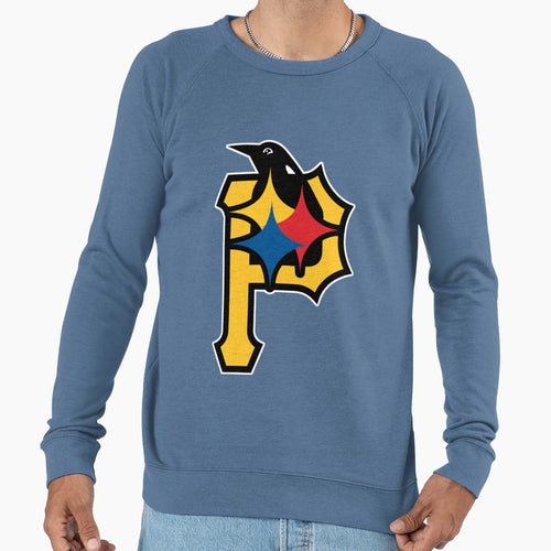 Pittsburgh Fan Sport Teams Mens Grey Sweatshirt - Trendy Graphic Men Women - T-Shirt, Sweatshirt, Hoodie