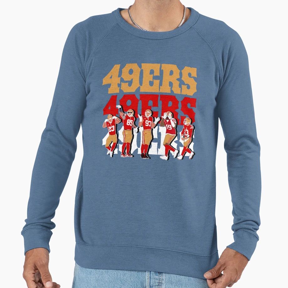 49Ers American Football Sweatshirt - Fun Novelty Design Unisex - T-Shirt, Sweatshirt, Hoodie