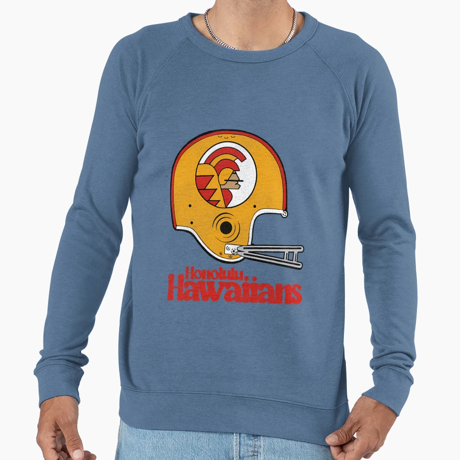 Defunct Honolulu Hawaiians Football Sweatshirt - Trendy Graphic Unisex - T-Shirt, Sweatshirt, Hoodie