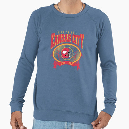 Kansas City Football Sweatshirt - Streetwear Style Men Women - T-Shirt, Sweatshirt, Hoodie