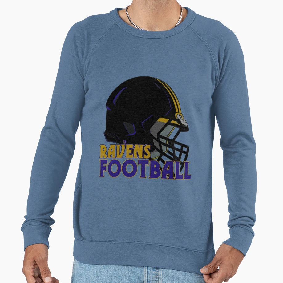 Art Baltimore Ravens Sweatshirt - Minimalist Print Unisex - T-Shirt, Sweatshirt, Hoodie
