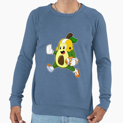 Avocado Football Sports Sweatshirt - Novelty Apparel Unisex - T-Shirt, Sweatshirt, Hoodie