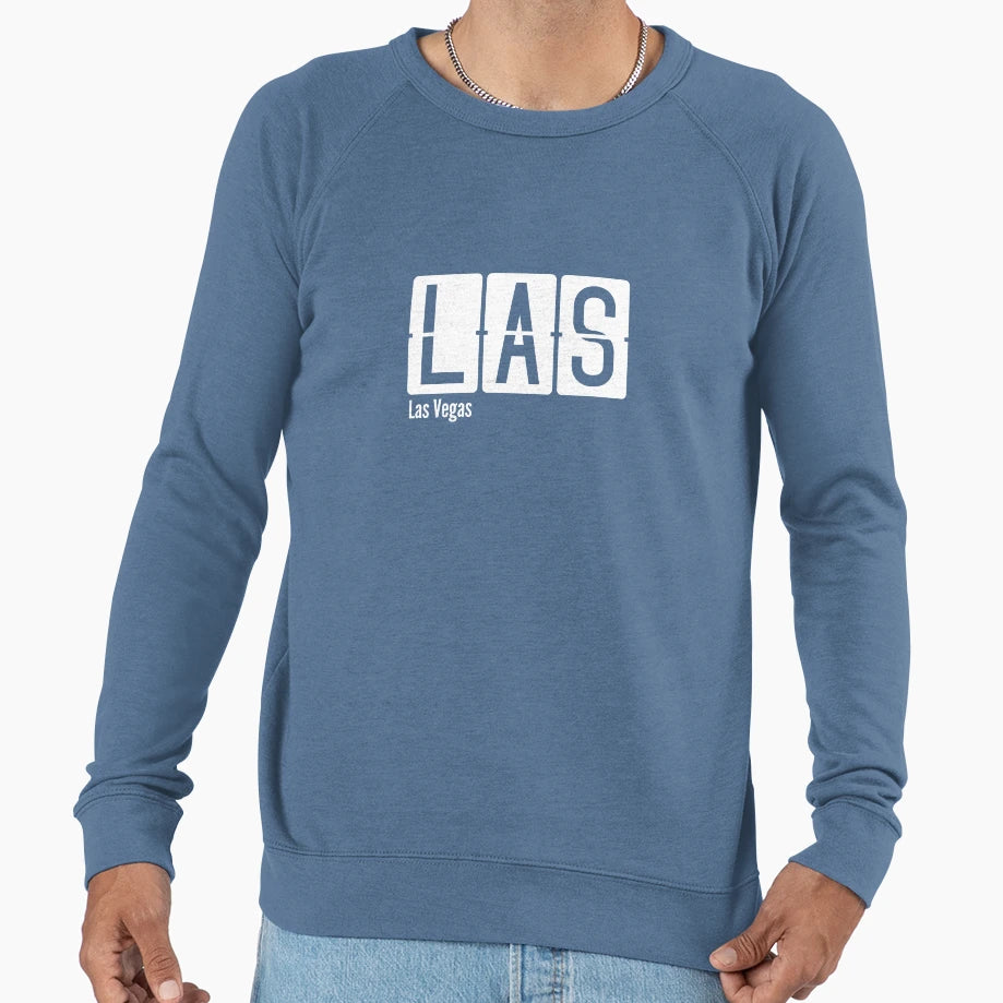 Las Vegas Las Airport Code Sweatshirt - Novelty Apparel Men Women - T-Shirt, Sweatshirt, Hoodie