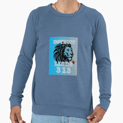 Detroit Lions Sweatshirt - Minimalist Print Men Women - T-Shirt, Sweatshirt, Hoodie