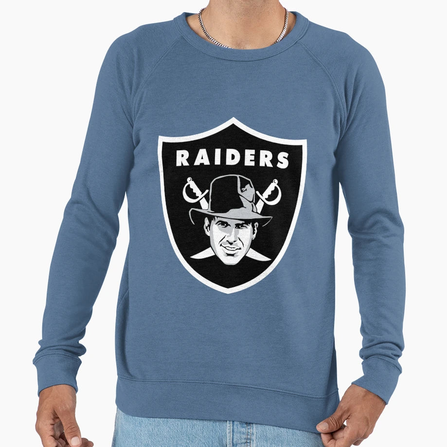 Raiders Black Symbol Sweatshirt - Graphic Print for Adults - T-Shirt, Sweatshirt, Hoodie