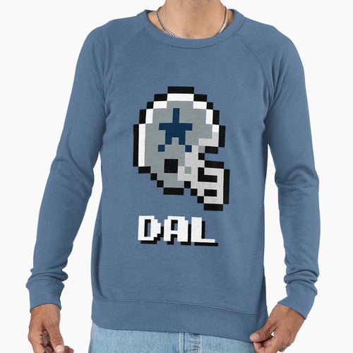 Dallas Tecmo Super Bowl Football Sweatshirt - Minimalist Print Men Women - T-Shirt, Sweatshirt, Hoodie
